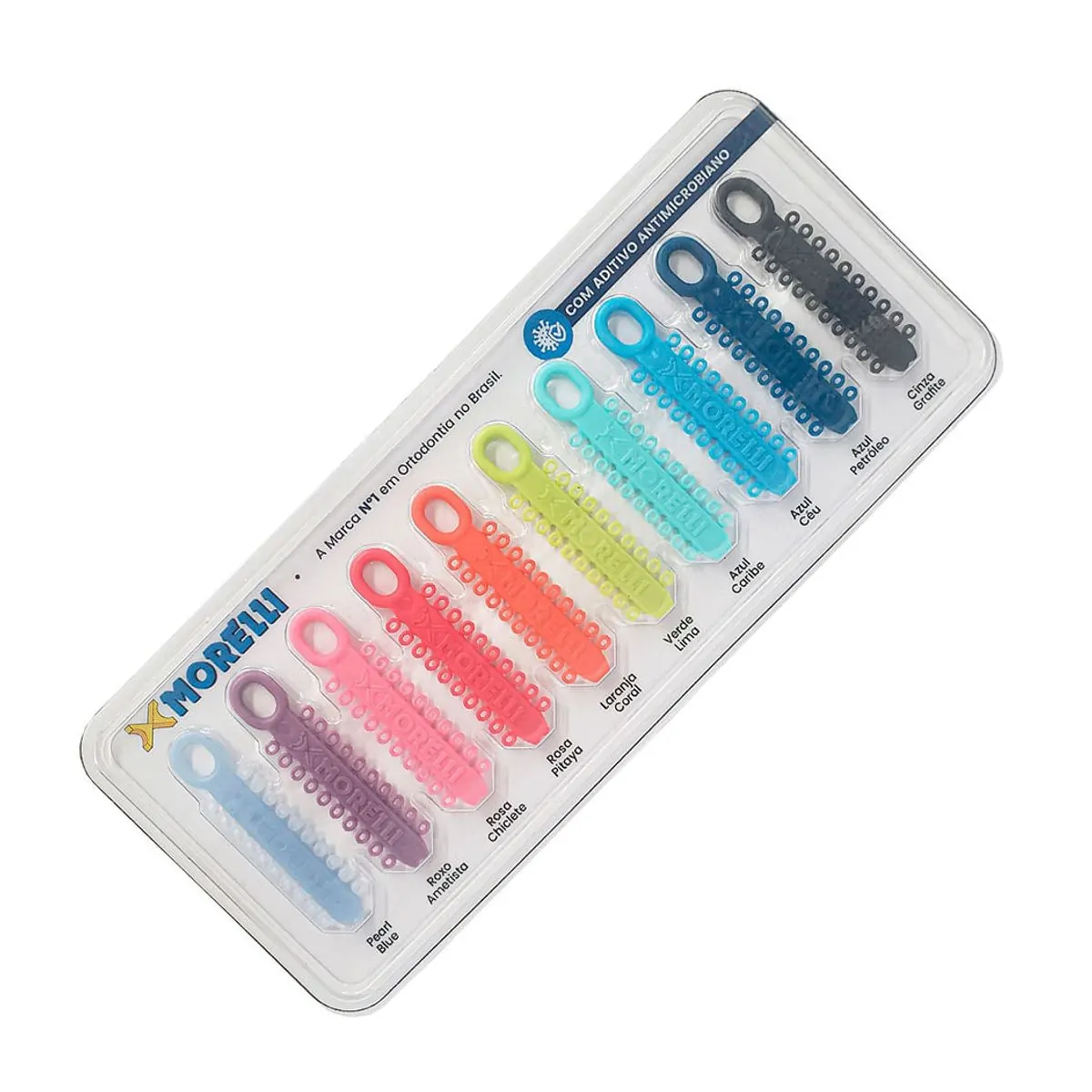 91.70.068 Mostruário de Cores para Ligaduras Elásticas Antimicrobianas - Morelli