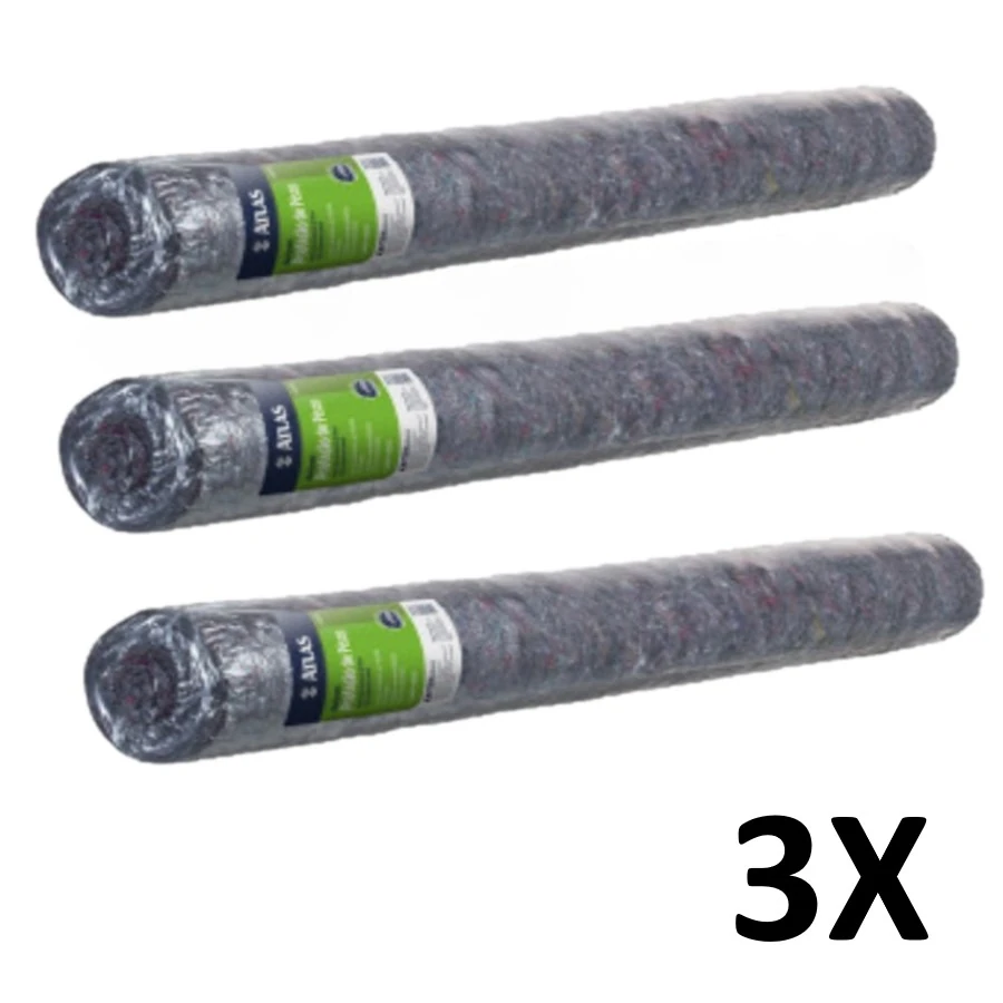 Kit 3 Manta Proteção De Piso Pintura E Reforma 1x10m Atlas