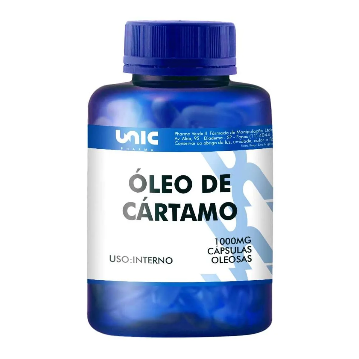Óleo de Cártamo 1000mg 60 Cápsulas