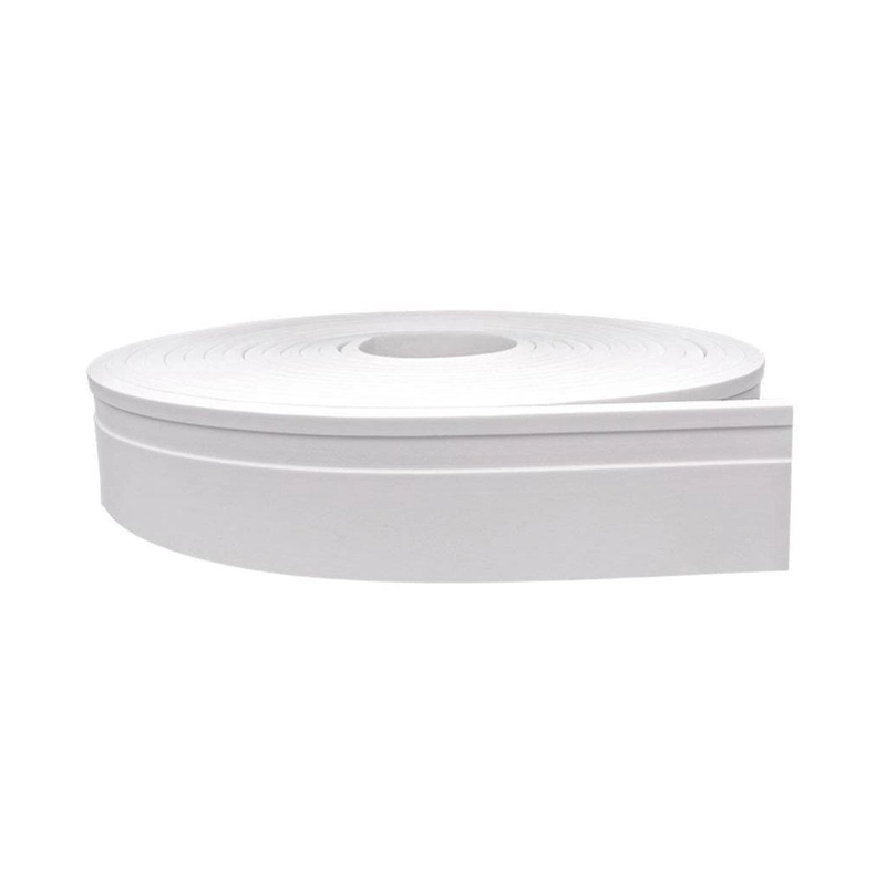 Rodapé De Eva Autocolante Rp16 7cm Branco - 2,5 Metros - Único