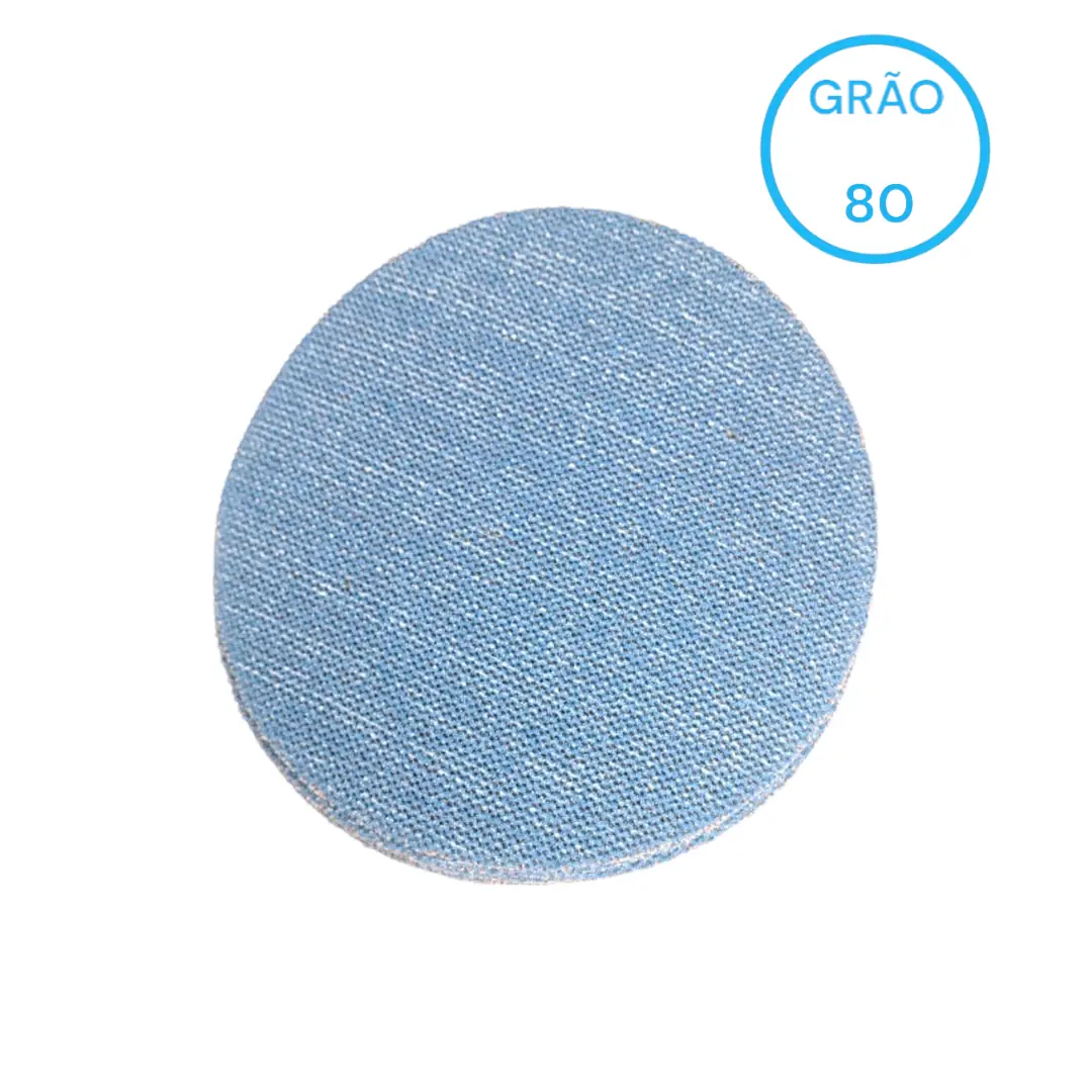 Lixa Disco Telada 3dnet 10 Peças Alcar 80 - 10 Peças Alcar