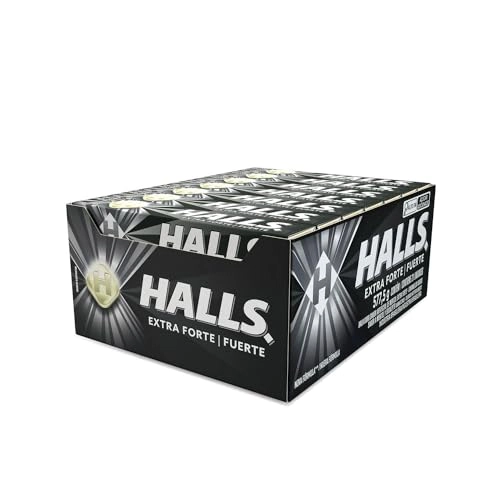 Bala Mentol Extraforte Halls Pacote 34g