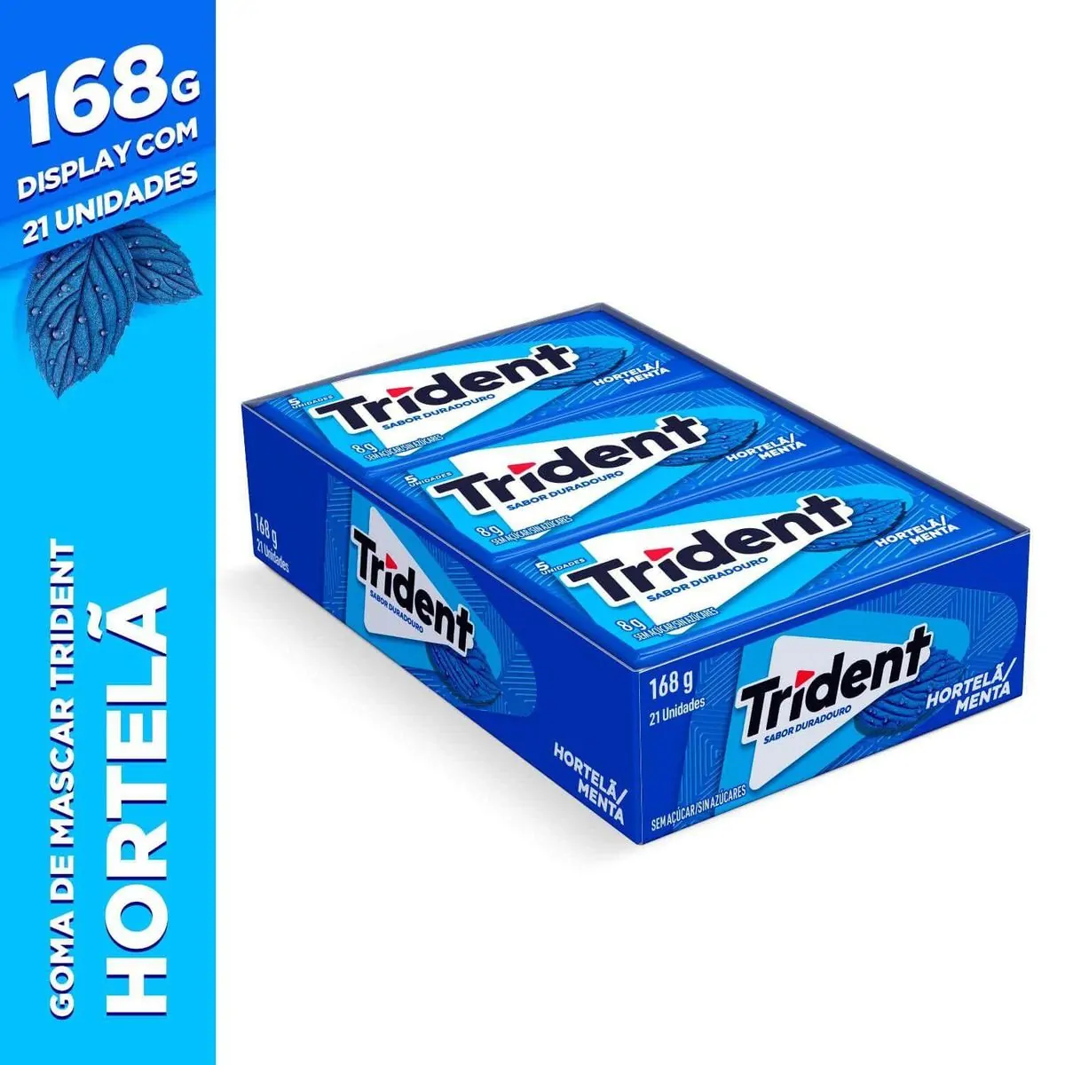 Goma de mascar Trident Hortelã 8g