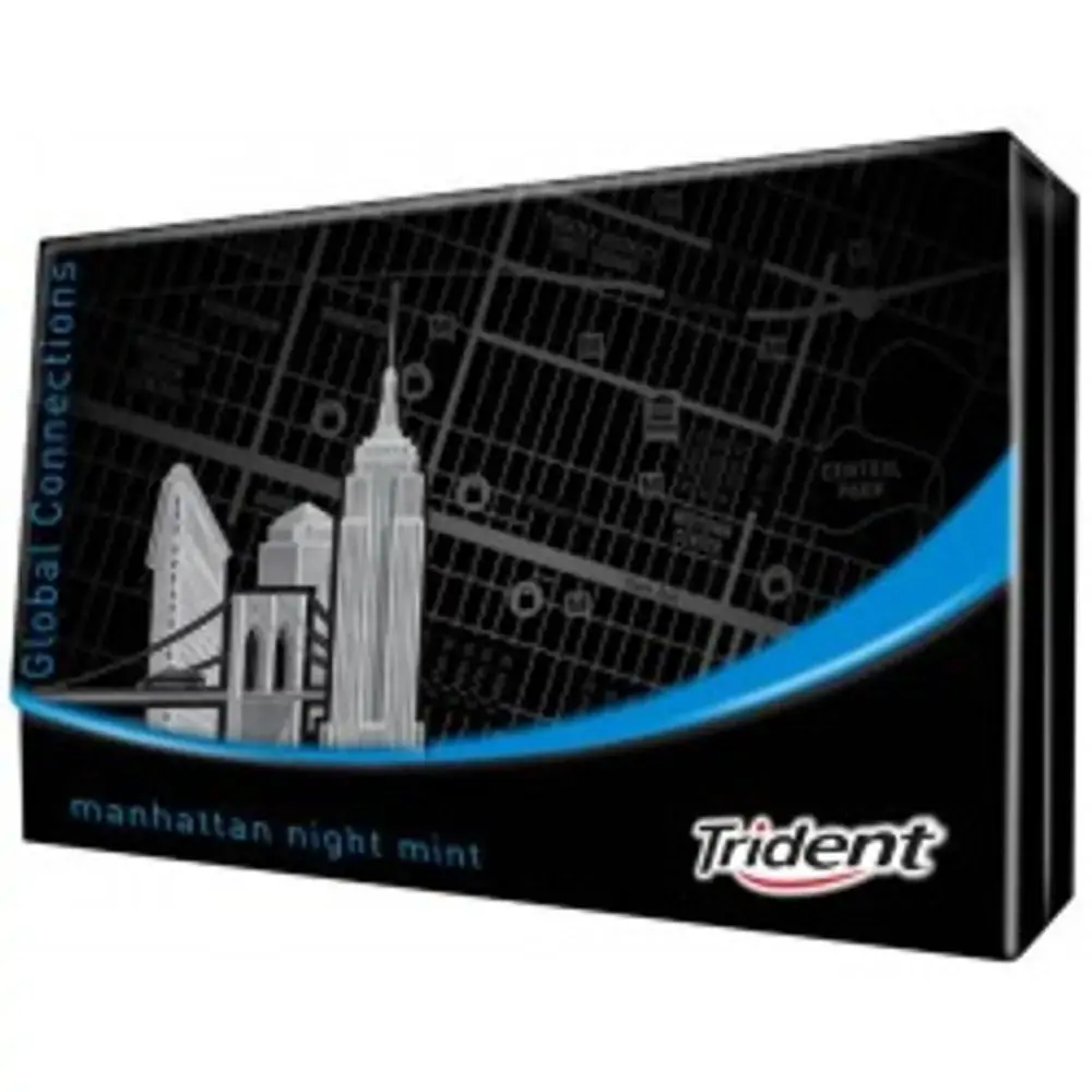 Trident Menta 12 Unidades Connections Manhattan Night