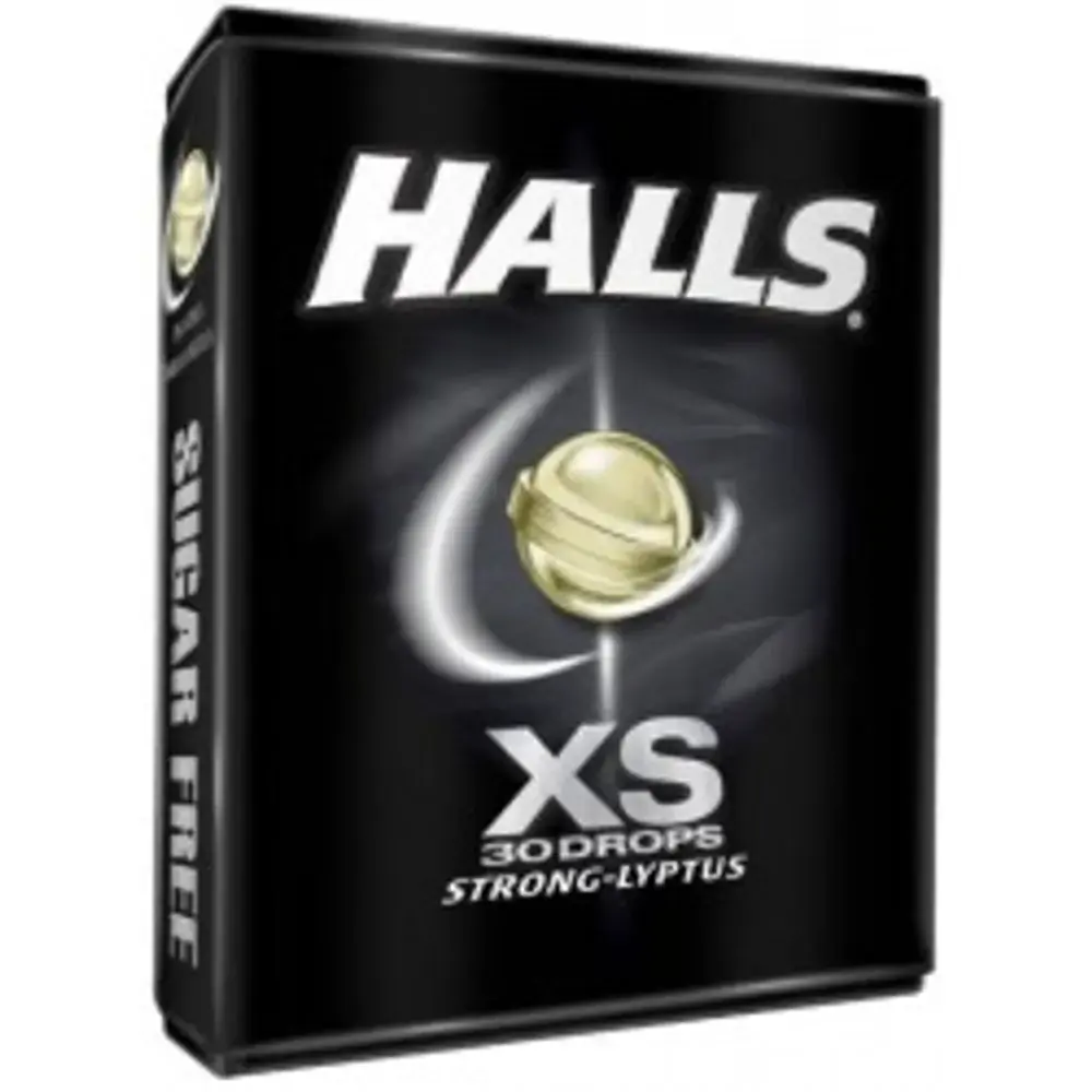 Bala Drops Halls Light Ex Forte 204g C/12