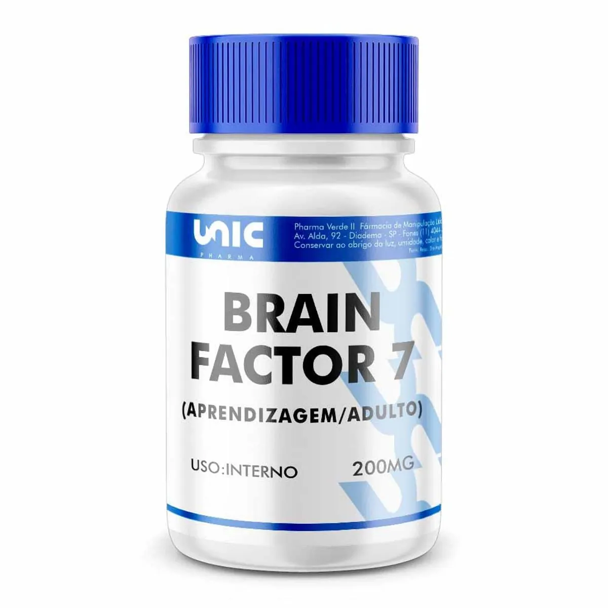 Brain factor 7 - Aprendizagem 200mg - 60Cáps