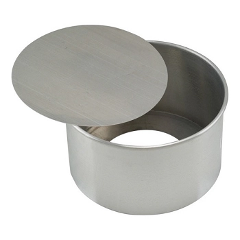 Forma Bento Cake Fundo Falso 8x5cm C/6 1743 Doupan