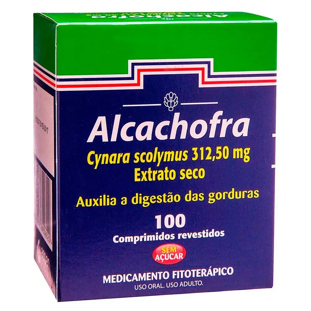 Alcachofra 312,5 Mg 100 Comprimidos Aspen Pharma Similar