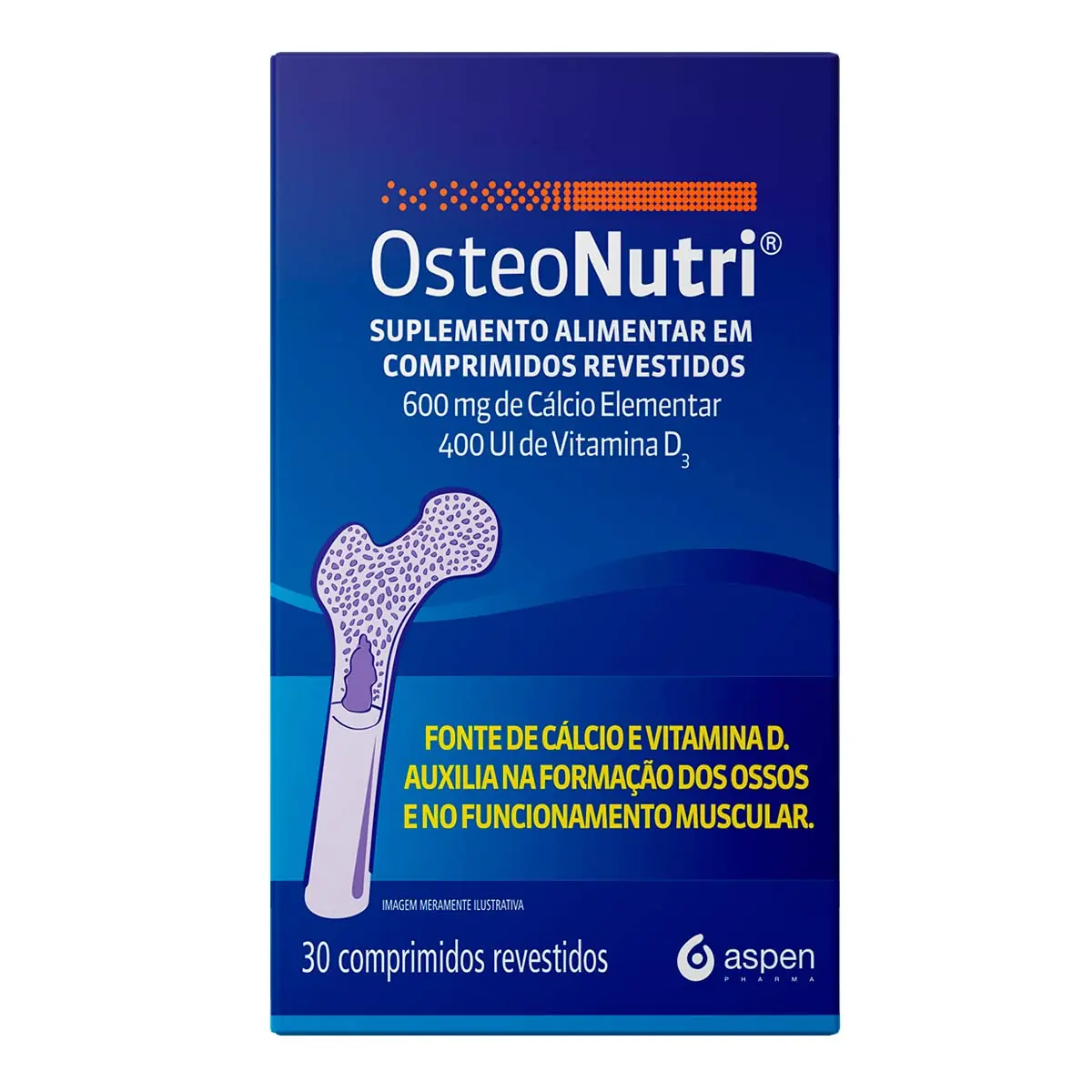 Osteonutri Rev 600mg 400ui C/30