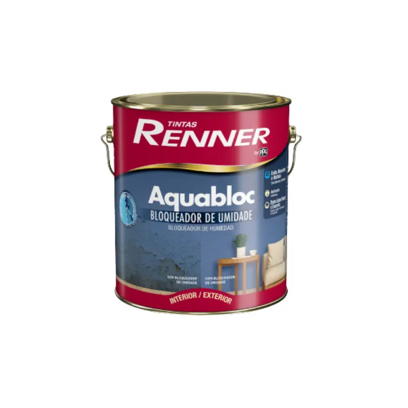 Bloqueador De Umidade Impermeabilizante Aquabloc Renner 3,6l