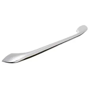 Puxador para Móveis 160mm Zamac Cromado Prata Italy Line