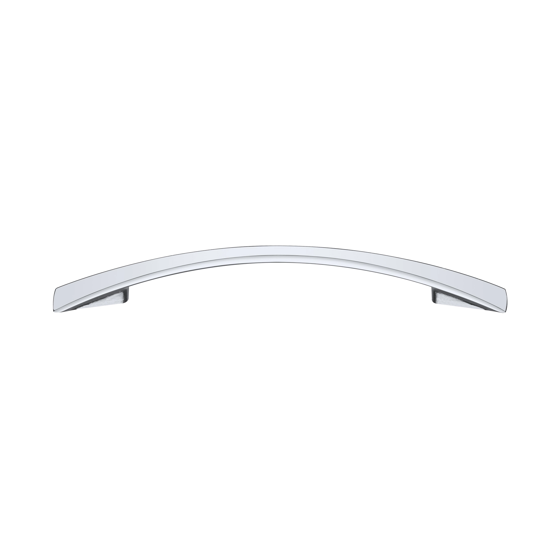 Puxador para Móveis de Sobrepor Zamac 160mm Acetinado 1 peça