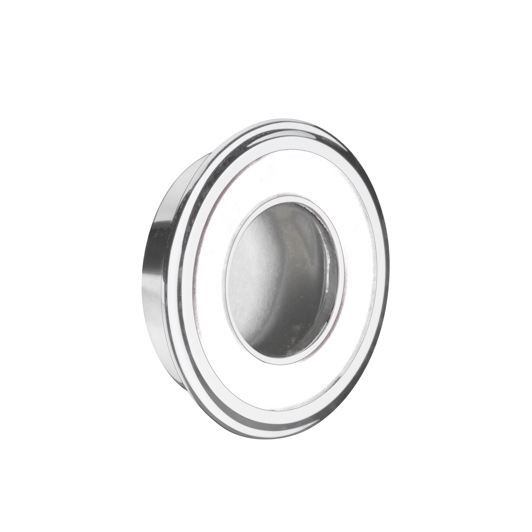 Puxador para Móveis Embutir Zamac 40mm Cromado 1 peça