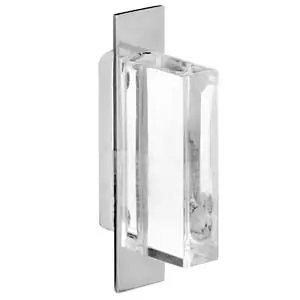 Puxador para Móveis Plástico 32mm Acrílico Transparente Italy Line