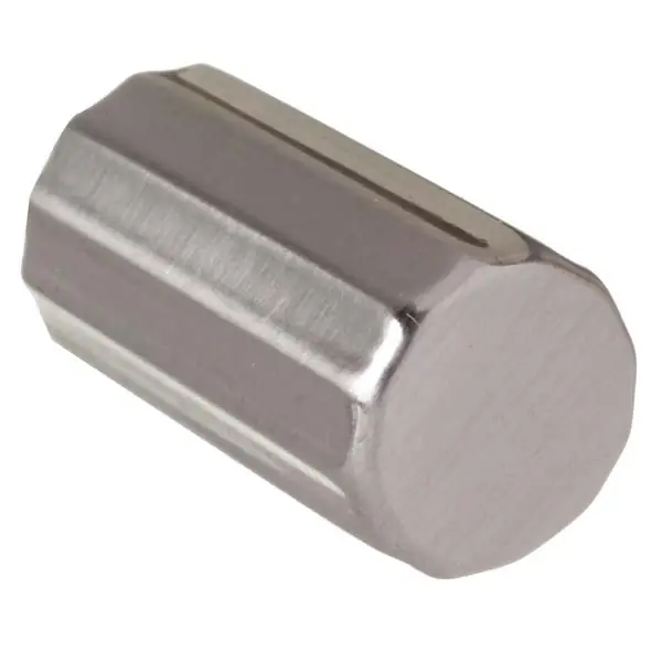 Puxador para Móveis 11mm Alumínio Cromado Acetinado Prata Italy Line