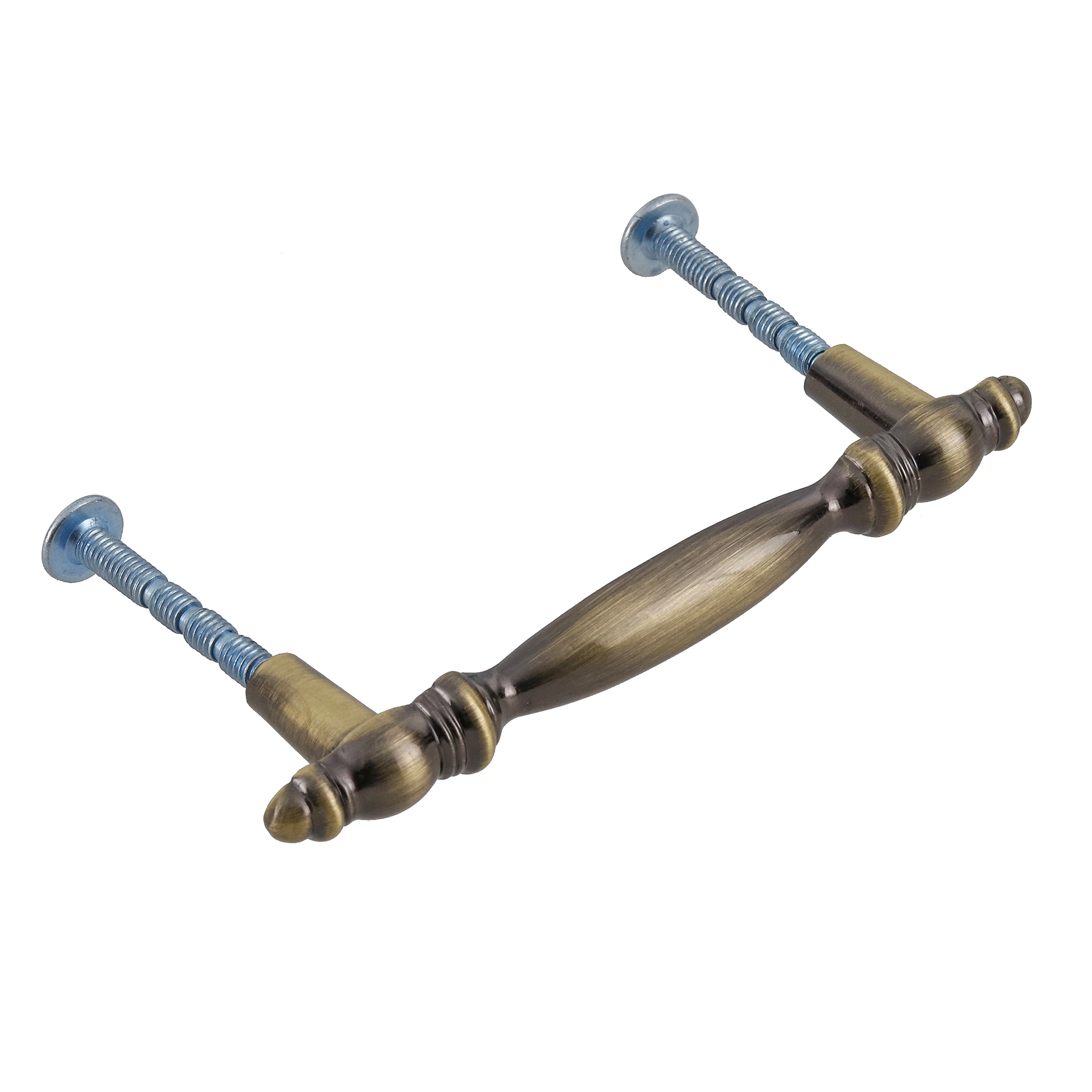 Puxador para Móveis Sobrepor Zamac 64mm Antique 1 peça
