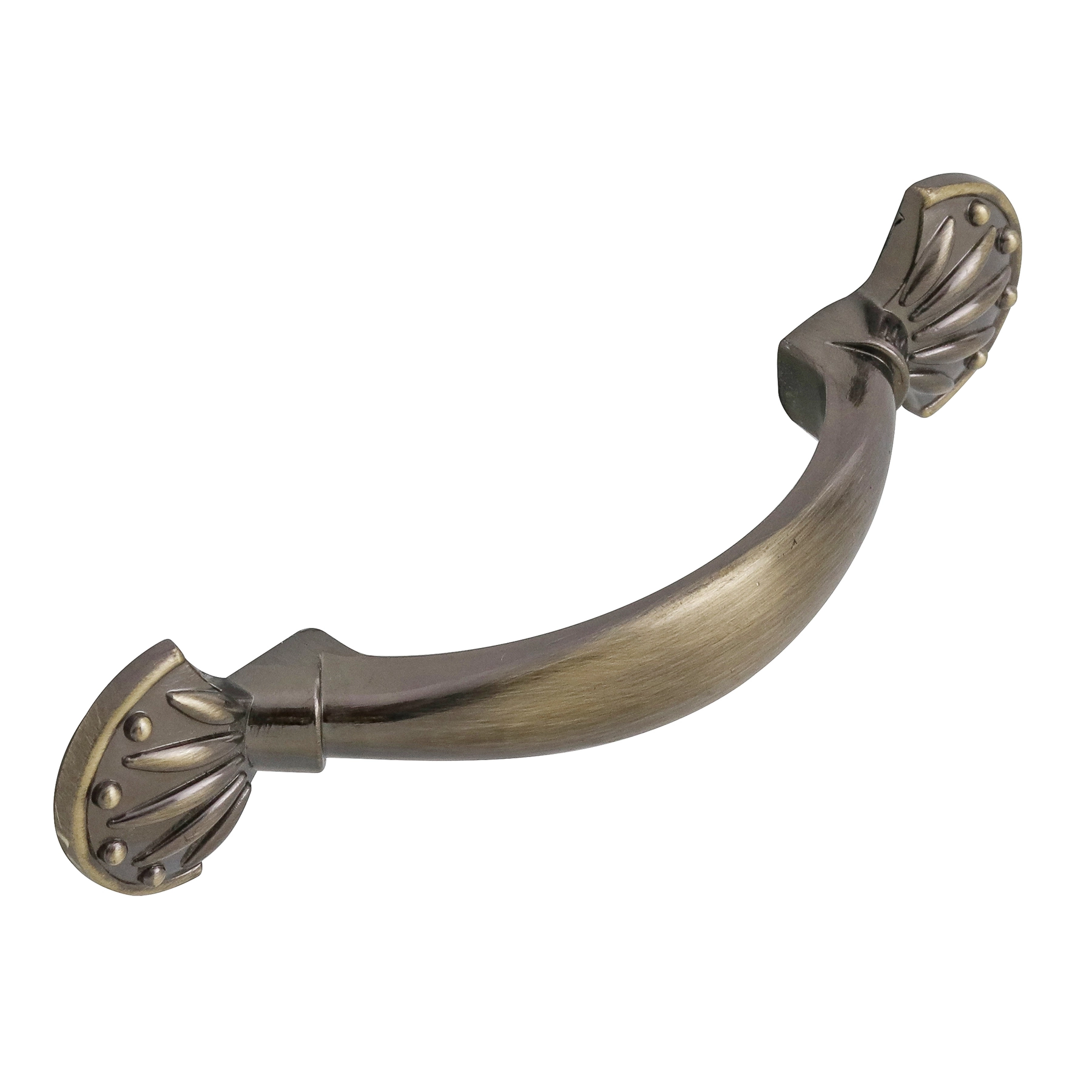 Puxador para Móveis Sobrepor Zamac 64mm Oxidado 1 peça