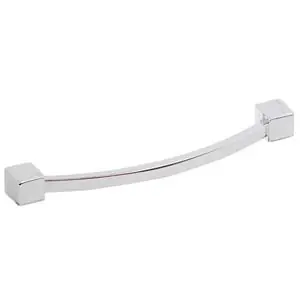 Puxador para Móveis 96mm Zamac Cromado Prata Italy Line