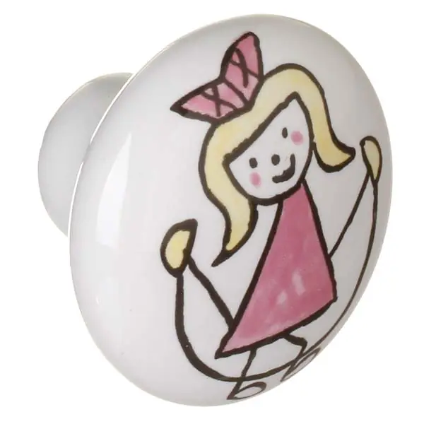 Puxador para Móveis Porcelana Branco A056 Italy Line