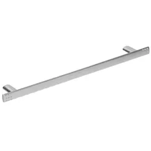Puxador para Móveis 160mm Zamac Cromado Acetinado Prata Italy Line