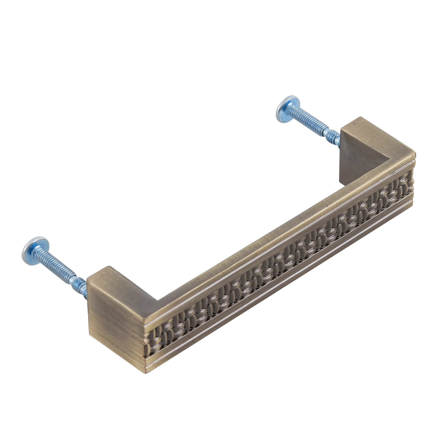 Puxador para Móveis Sobrepor Zamac 64mm Antique 1 peça