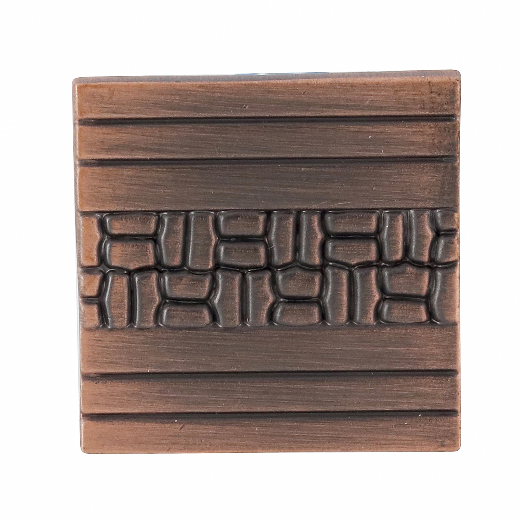 Puxador para Móveis Sobrepor Zamac 20mm Cobre 1 peça
