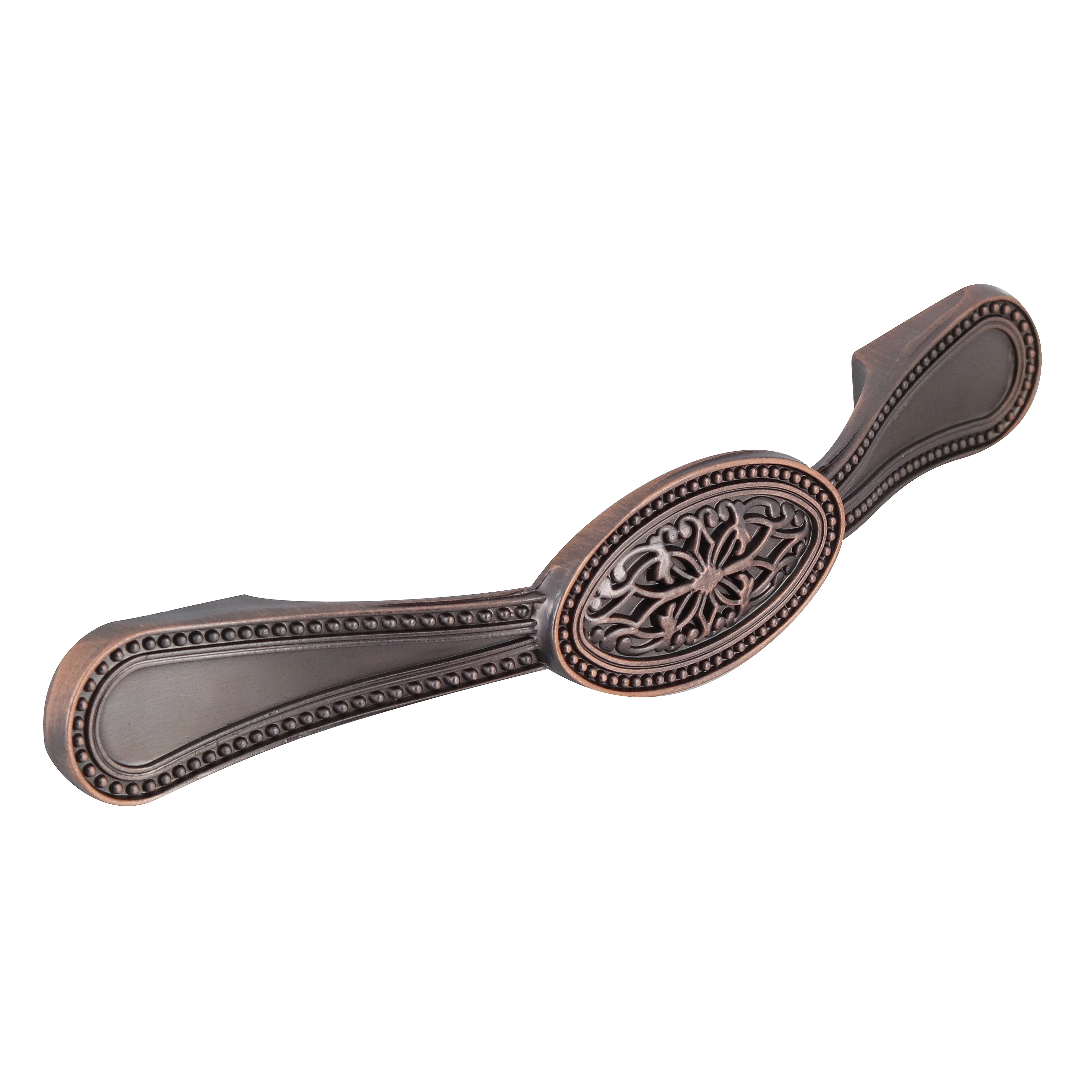 Puxador para Móveis Sobrepor Zamac 145mm Cobre 1 peça