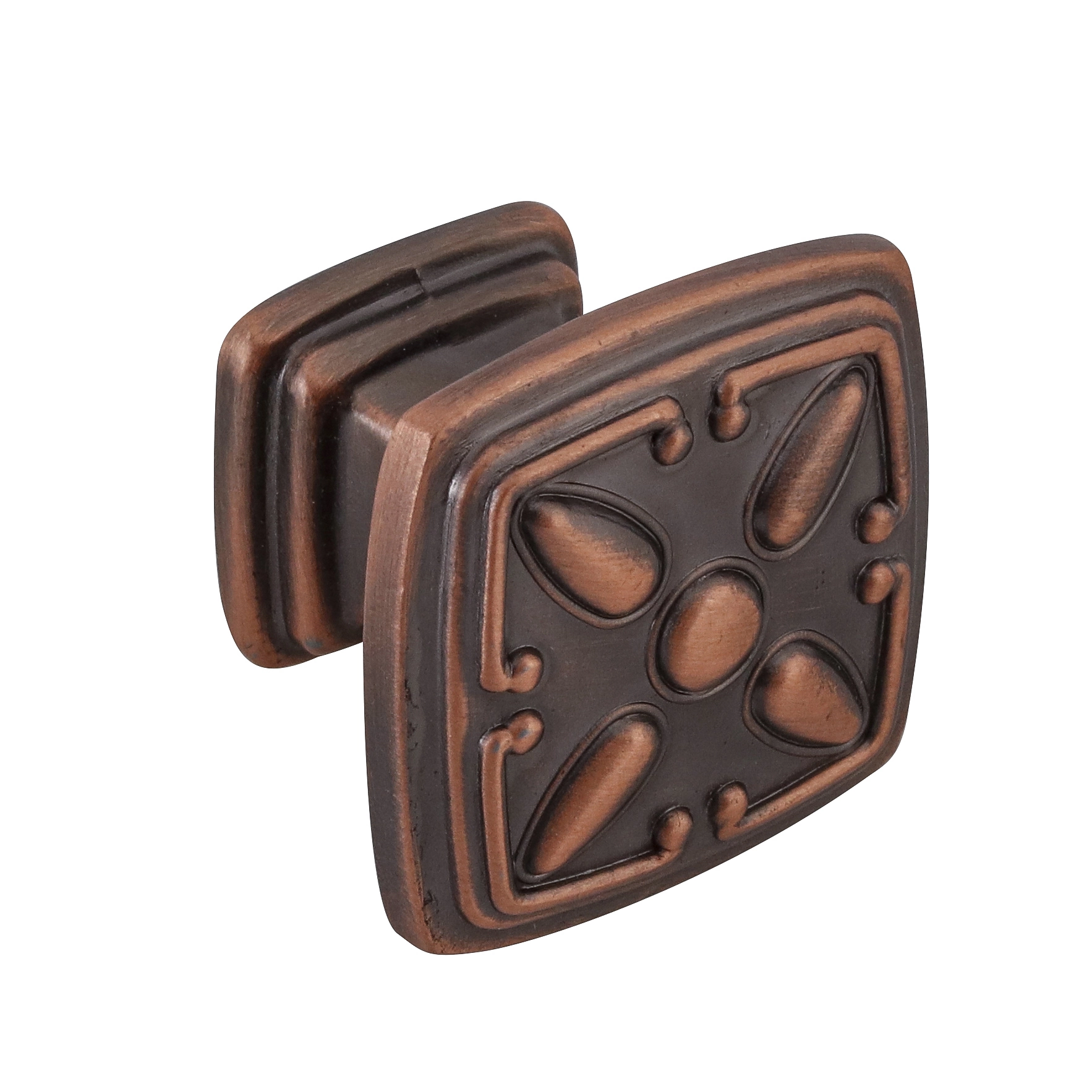 Puxador para Móveis Sobrepor Zamac 31mm Cobre 1 peça