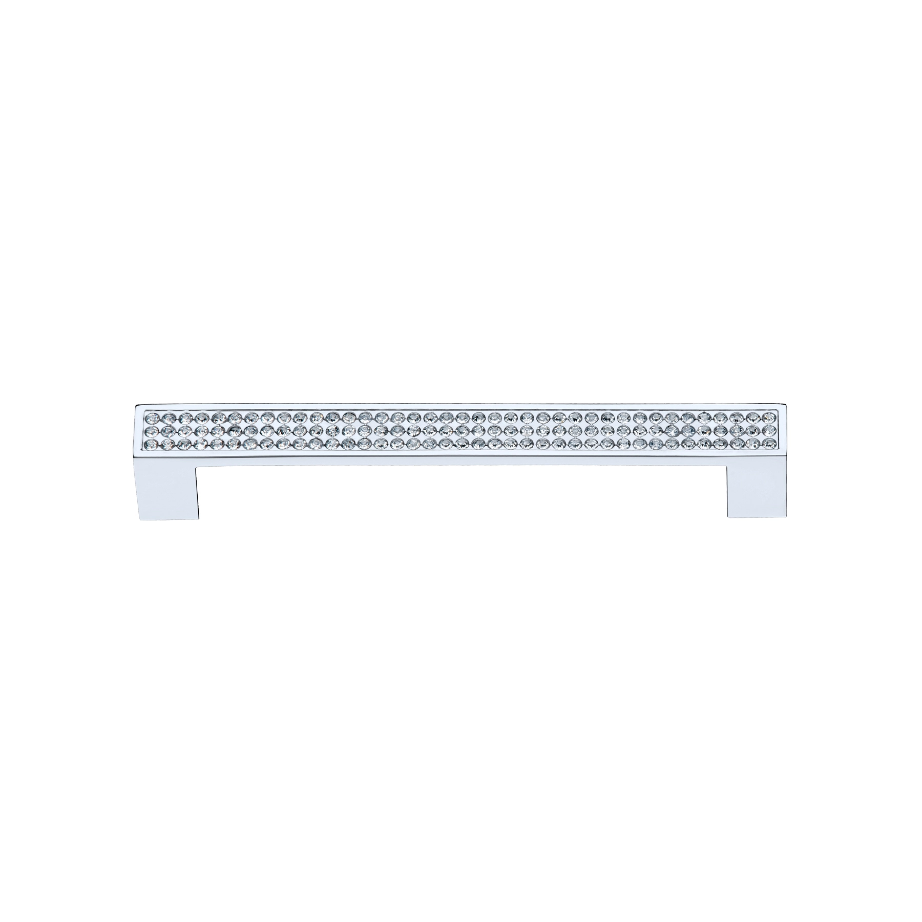 Puxador para Móveis Zamac Prata 128mm
