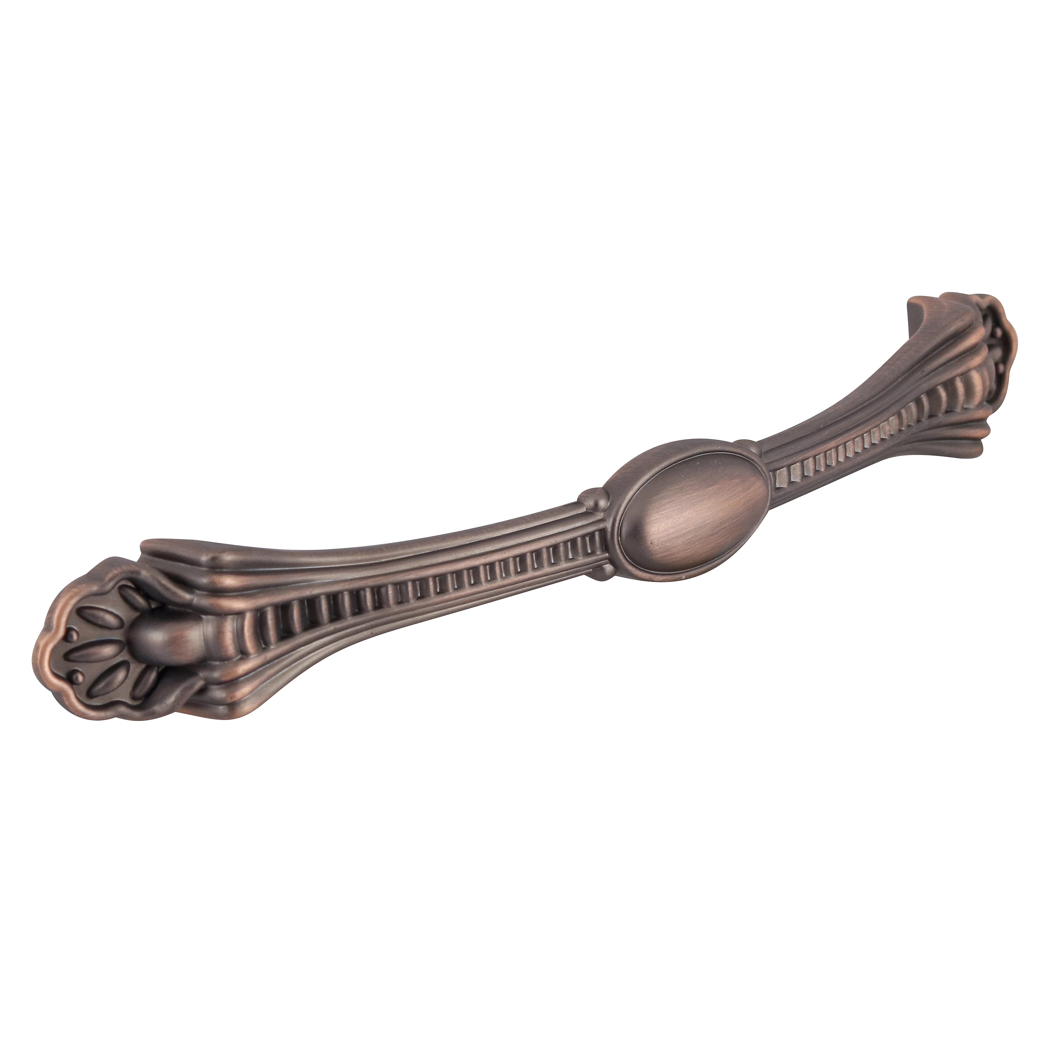 Puxador para Móveis Sobrepor Zamac 156mm Cobre 1 peça