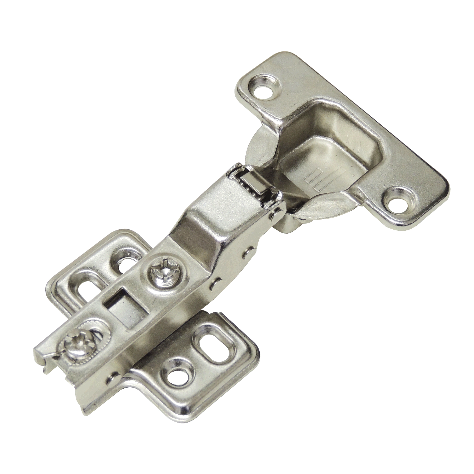Dobradiça para Móveis Curva 35mm 110º Aço 1 peça