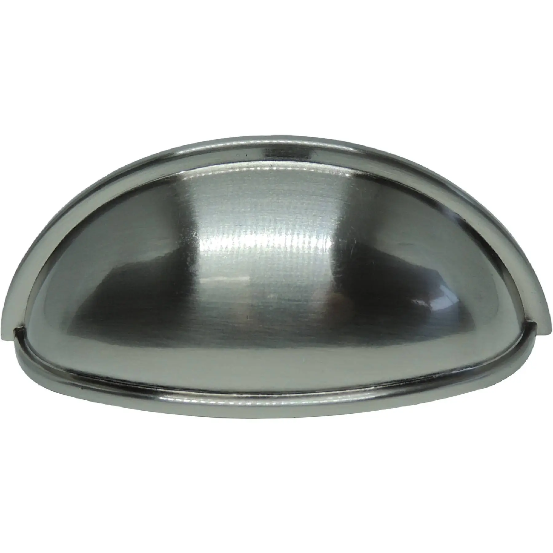 Puxador para Móveis Zamac Aço Escovado 28mm