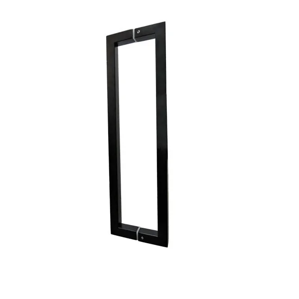 Puxador Duplo Df 992 Preto 600mm Italy Line