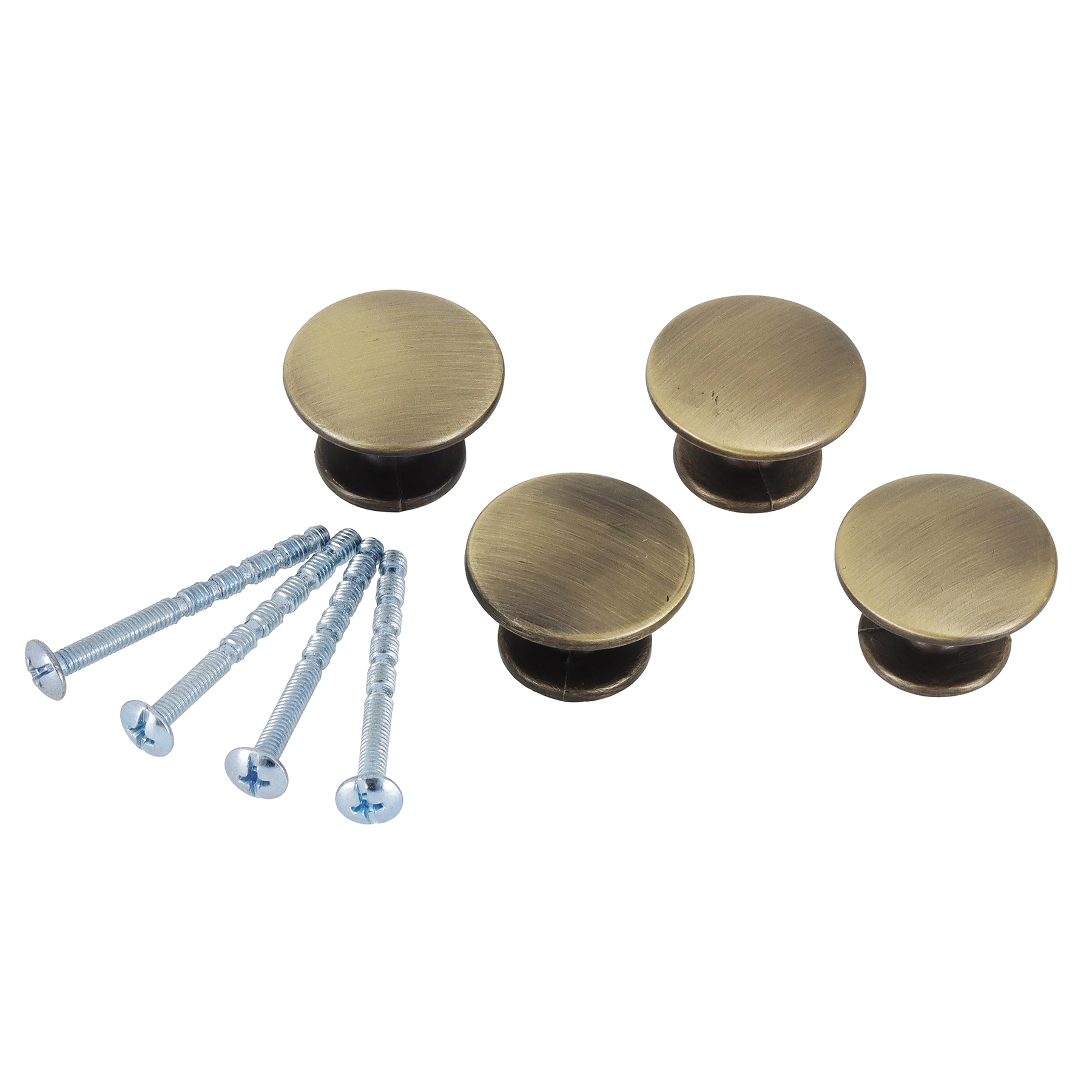 Kit de Puxadores para Móveis Zamac Antique 30mm