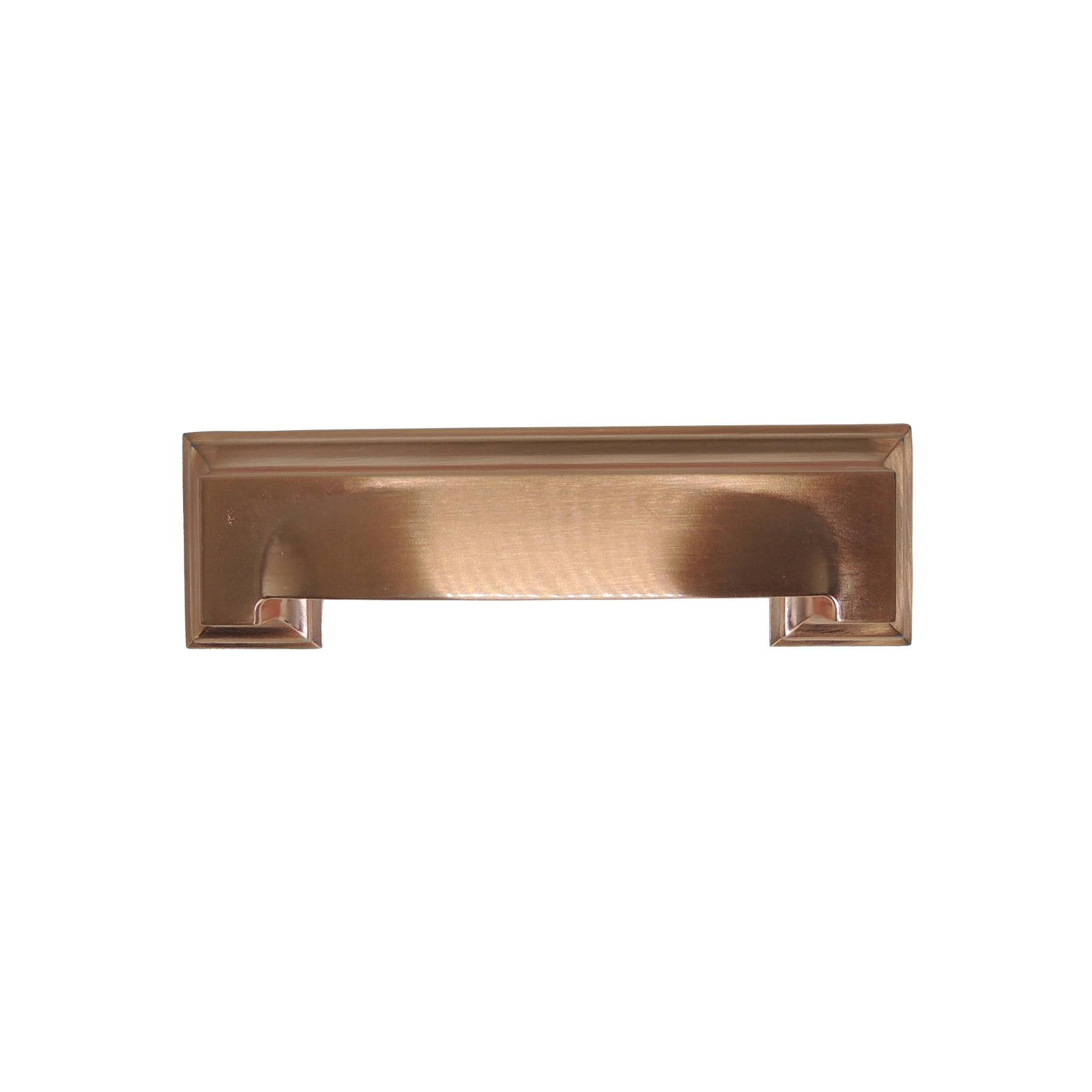 Kit de Puxadores Alça para Móveis 96mm Rose Gold Escovado 4 peças