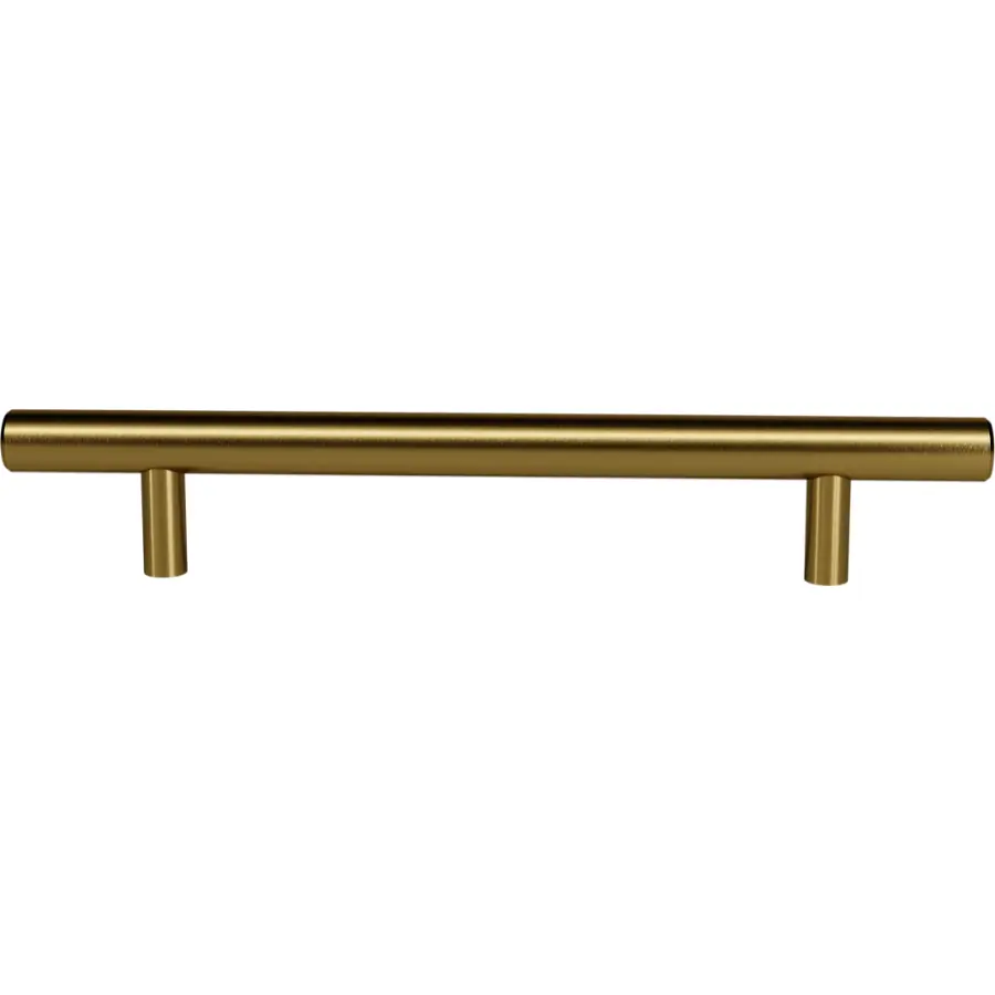 Puxador Para Móveis Primus Dourado Escovado Italy Line  Dourado Escovado - 224mm