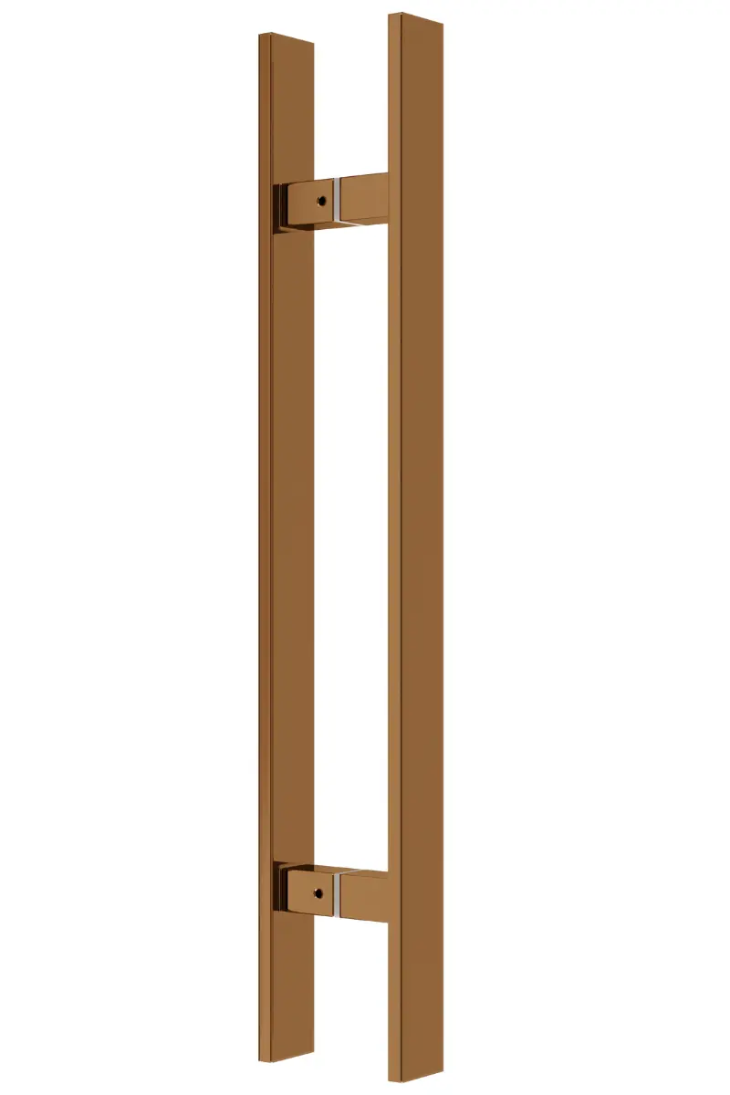Puxador Dourado Duplo Inox 304 Red Gold Italy Line Red Gold - 300mm