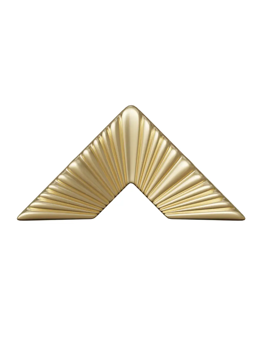 Puxador Dourado Fosco Auri Italy Line 94x46