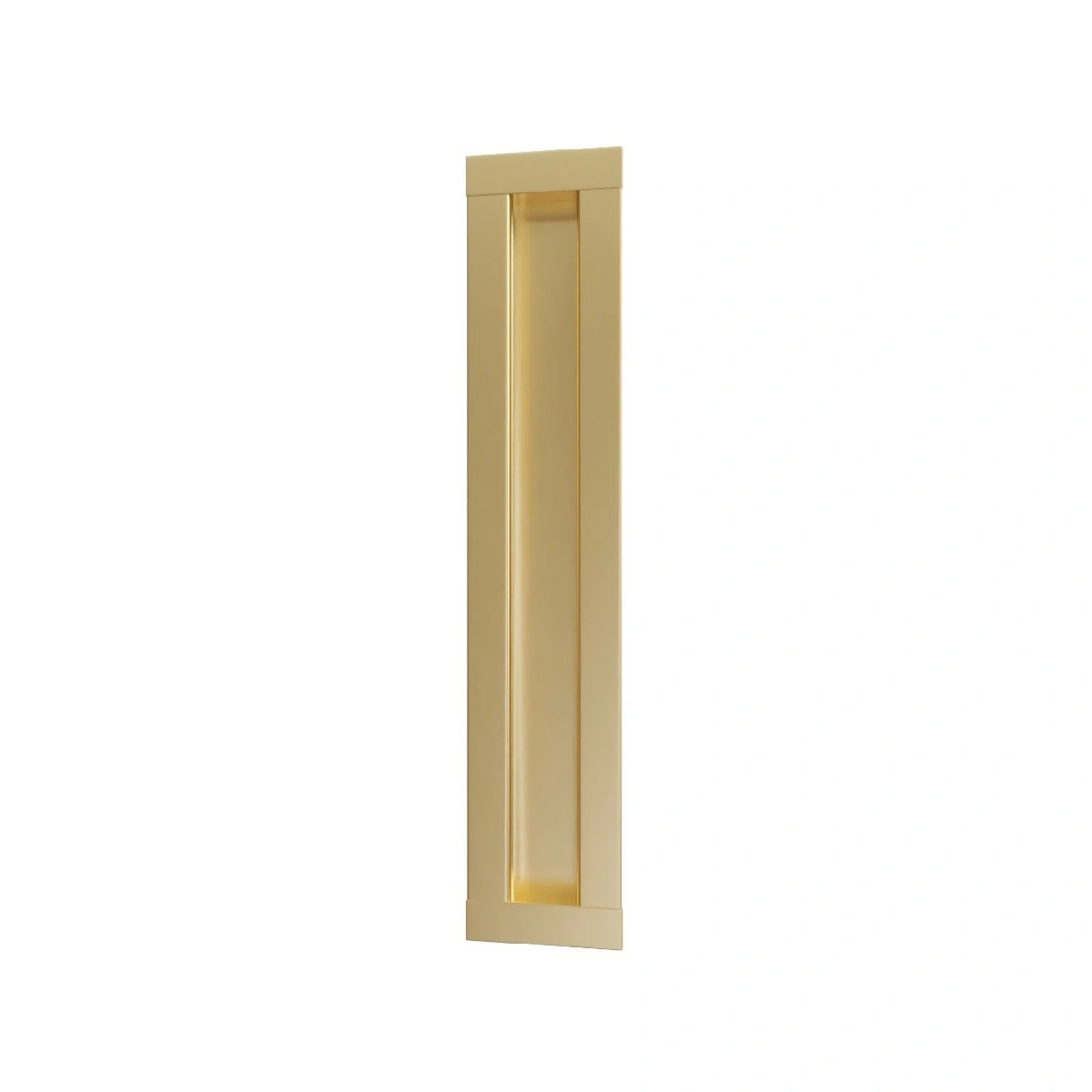 Puxador Porta Concha Celleno Dourado Matte Fosco 80 Cm (800mm) Italy Line Il 255