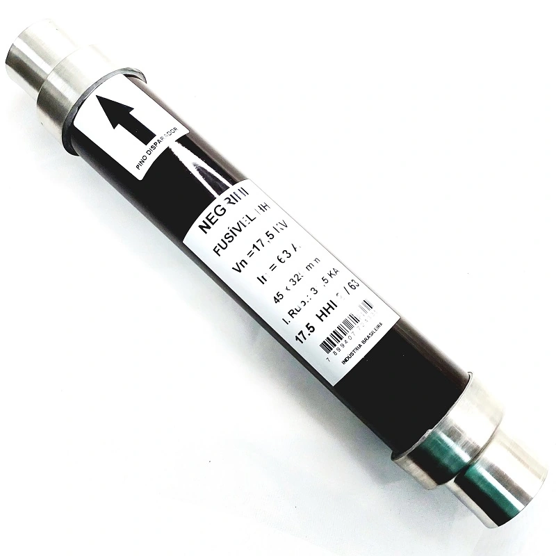Fusível Hh Classe 15/17,5kv Din-325mm 31,5ka 63a