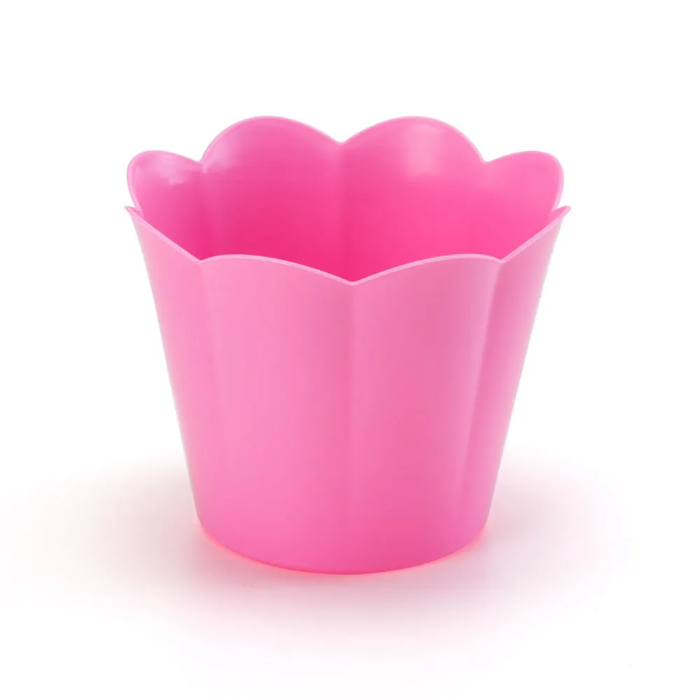 Pote Girassol Pequeno Rosa