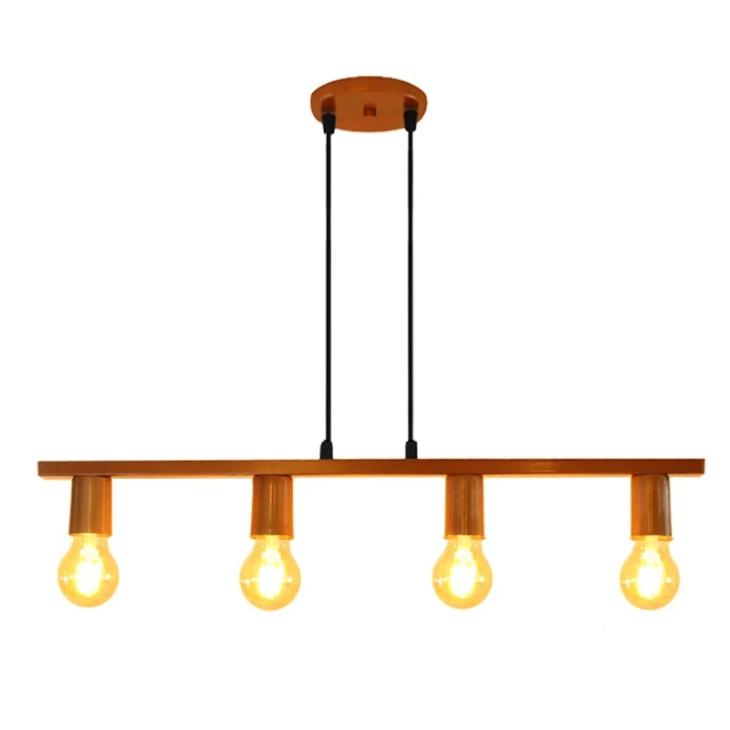 Pendente New Bar Na Cor Cobre Para 4 Lâmpadas E-27 Bivolt