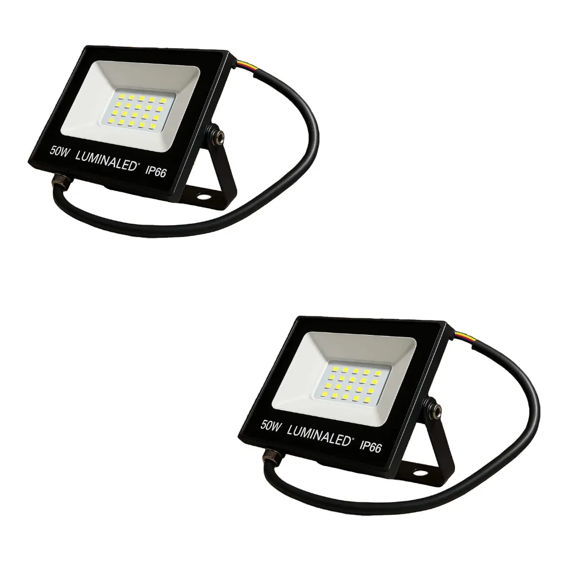 Refletor Led 50w Branco Frio Variações:kit 2