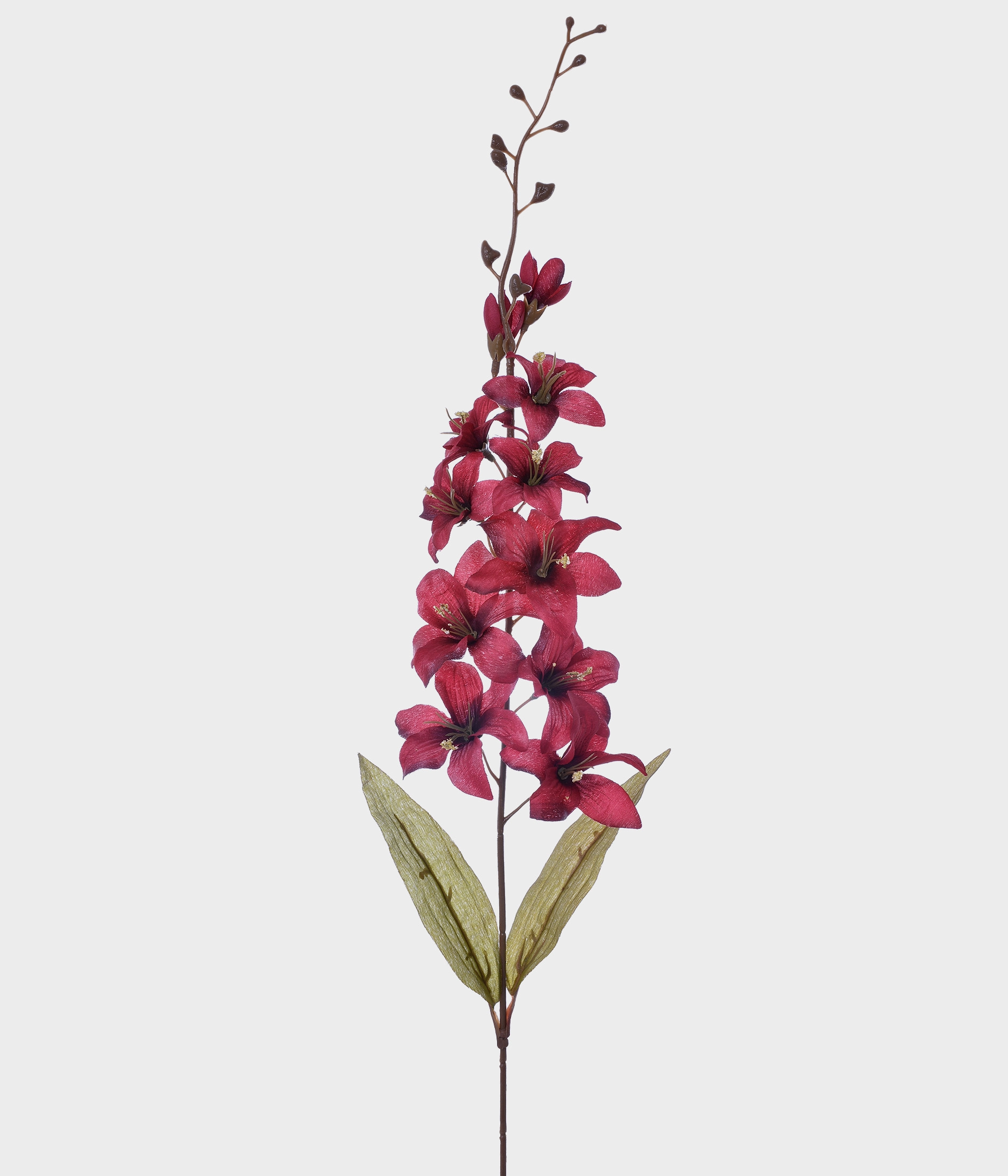 Haste Orquidea Cetim X 11 C Folhas 30548 244 Grillo