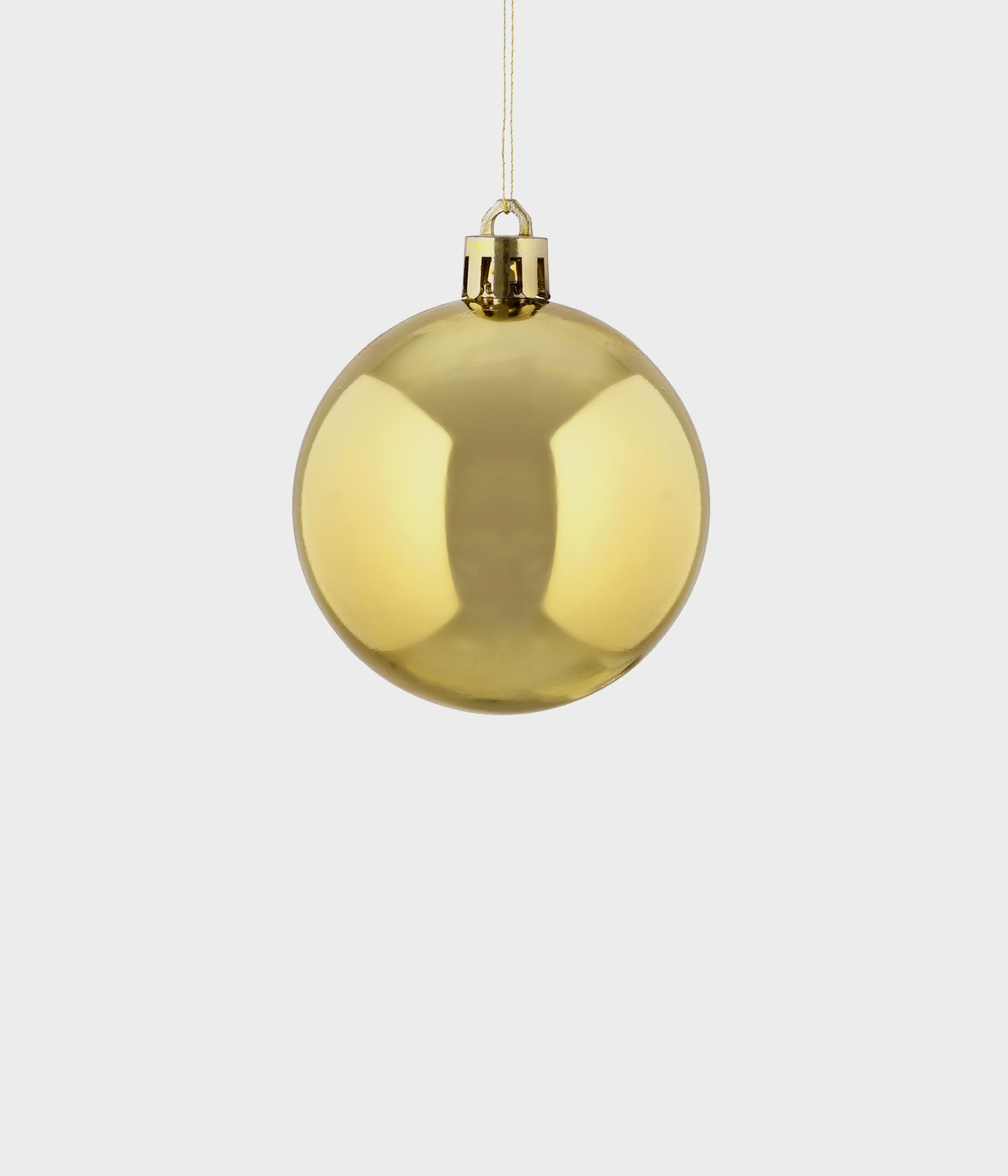 Bola Natal Dourada 6cm 6un 38329 152 Grillo