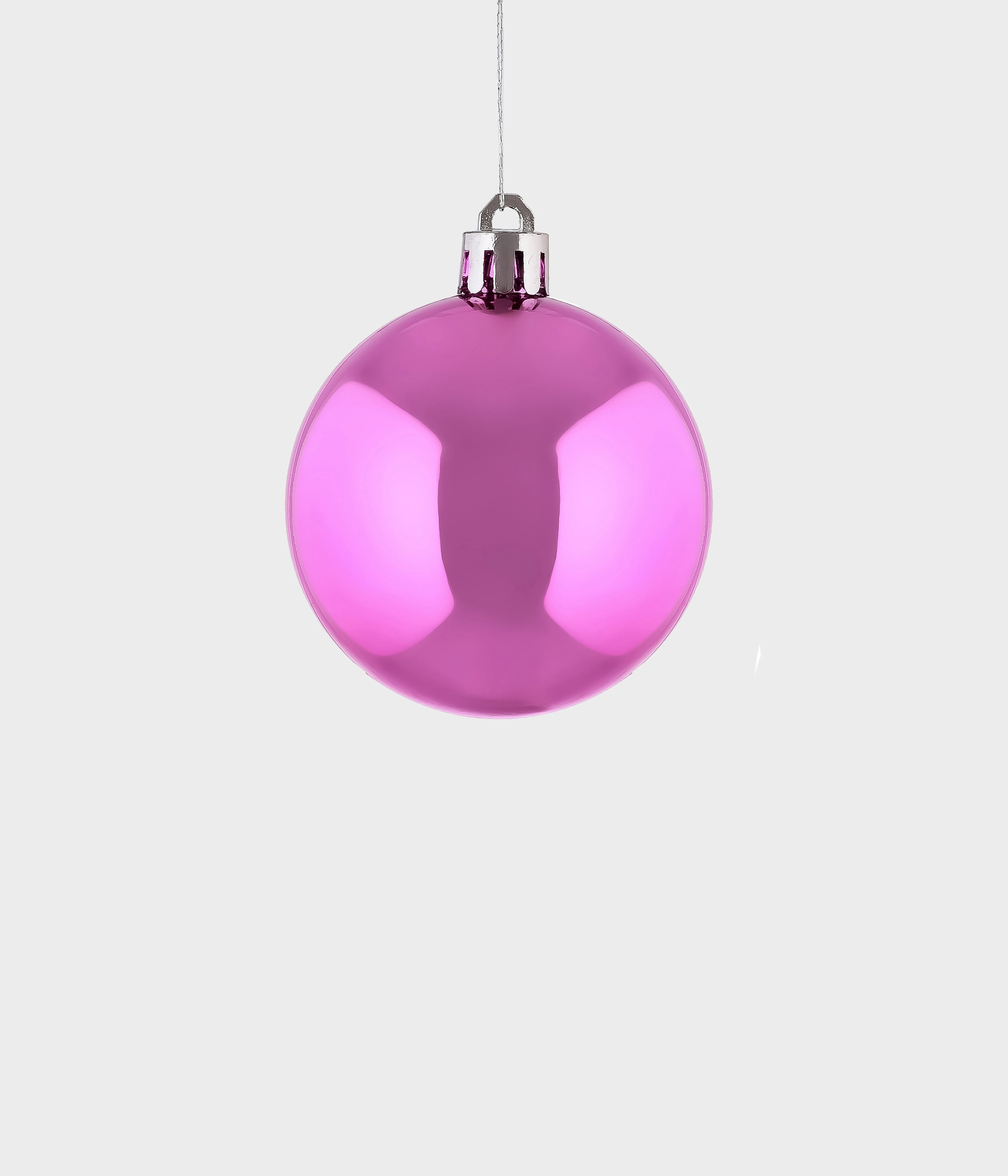 Bola Natal Rosa 6cm 6un 38329 018 Grillo