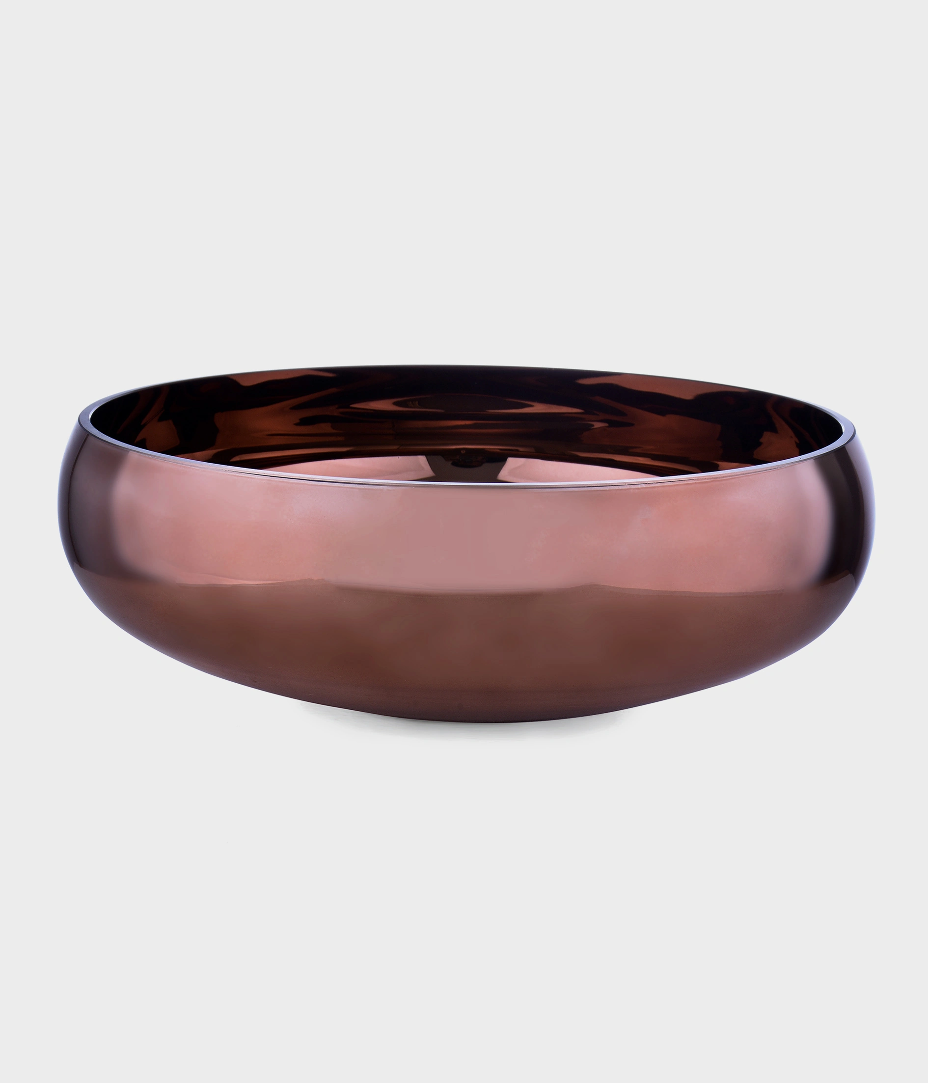 Vaso Vidro Bacia Bronze 41031 195 Grillo