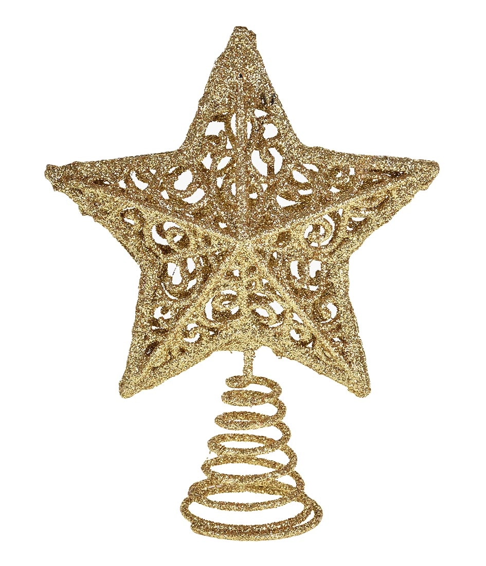 Estrela Topo Arvore 15cm Dourado 44497 152 Grillo