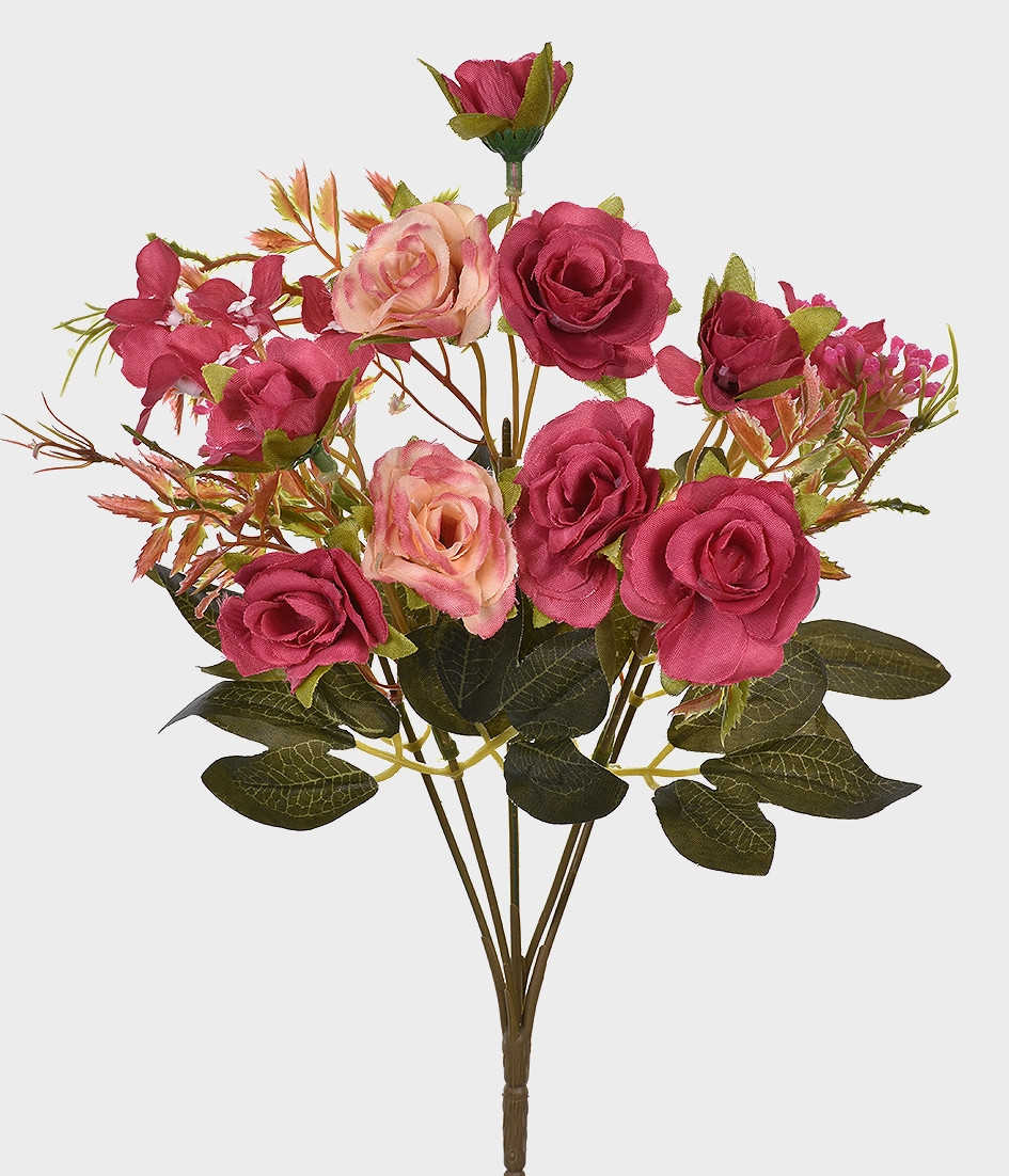 Bq Misto Rosa Hortensia X5 Rosa Escuro 49103 488 Grillo
