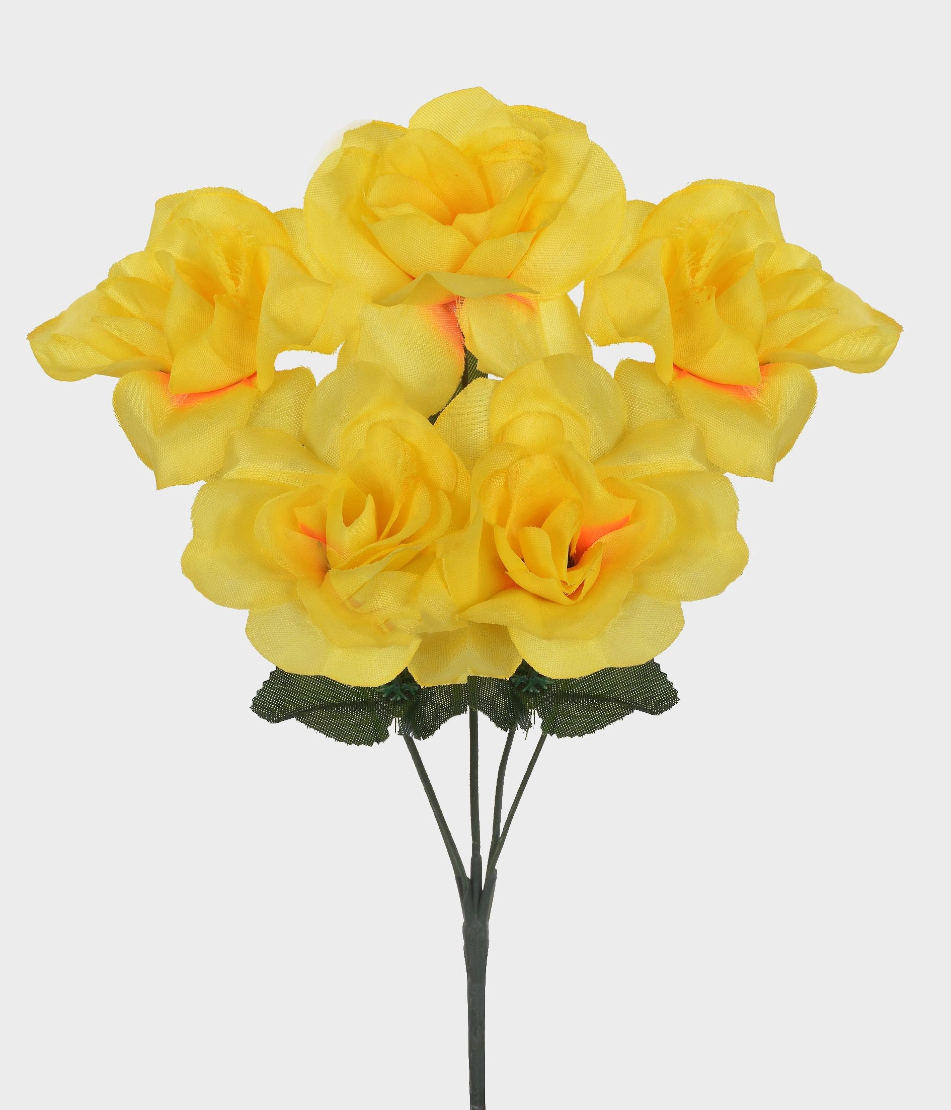 Gerbera Cetim X5 Amarelo Grillo